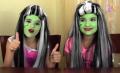 Maquillaje Monster High Frankie Stein para Halloween